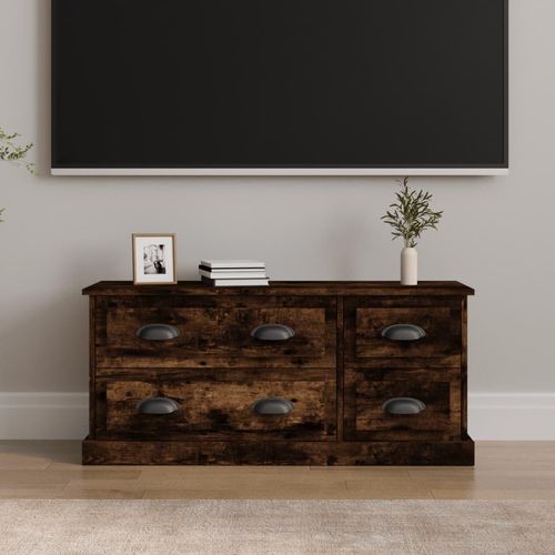 Tv-Schrank 100X35,5X45 Cm Holzwerkstoff | Farbe: Räuchereiche