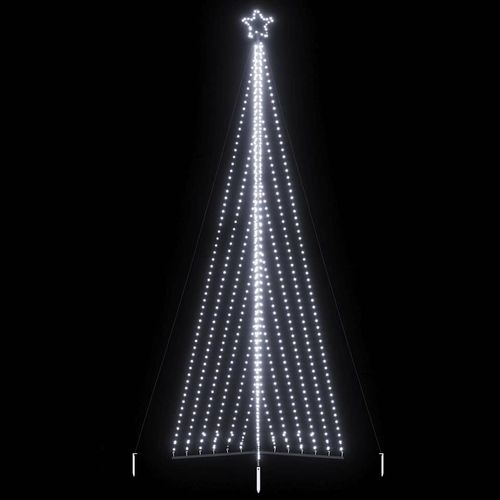 Led Weihnachtsbaum 339 Leds 187 Cm | Farbe: Kaltweiß | Größe: 480 cm
