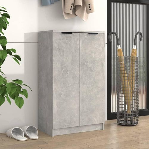 Schuhschrank Artisan-Eiche 59X35X100,5 Cm Holzwerkstoff | Farbe: Betongrau