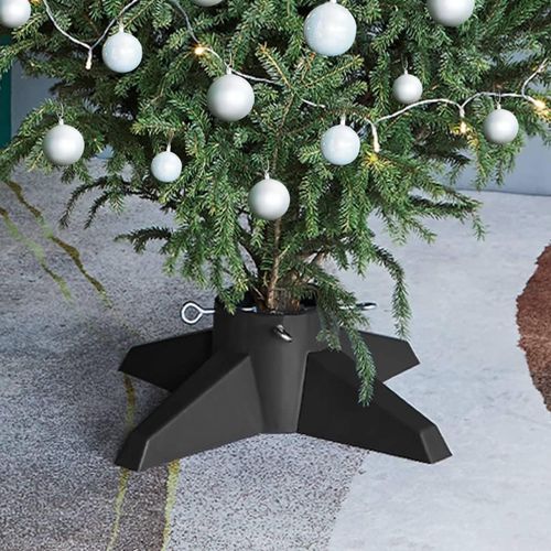 Christbaumständer 55,5X55,5X15 Cm | Farbe: Grau