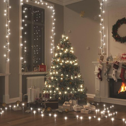 Lichterkette Mit 400 Leds 8 Lichteffekte | Farbe: Kaltweiß | Größe: 60 m