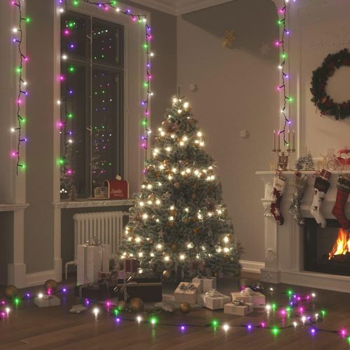 Lichterkette Mit 400 Leds 8 Lichteffekte | Farbe: Pastell mehrfarbig | Größe: 30 m