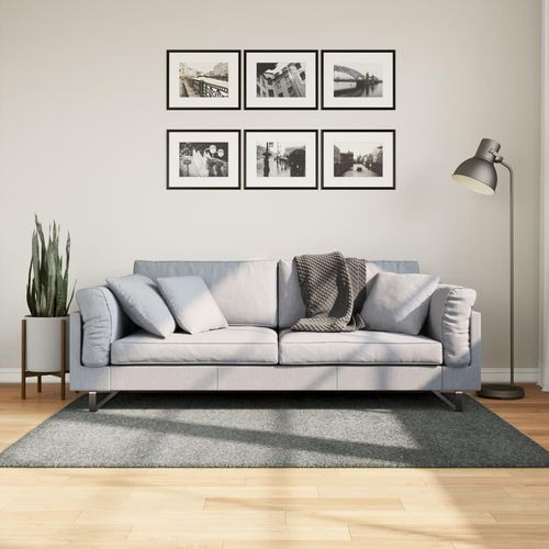 Teppich Shaggy Hochflor Modern Grün | Größe: 120 x 170 cm