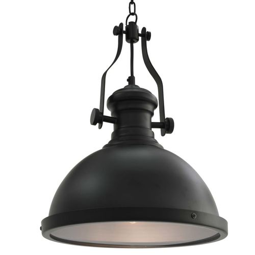 Deckenleuchte Rund E27 | Farbe: Schwarz
