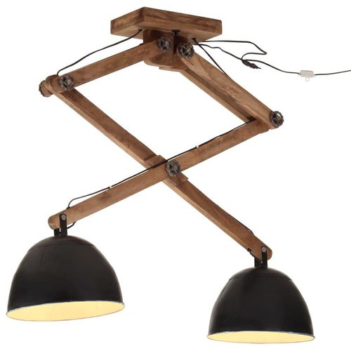Deckenleuchte 25 W Vintage N 29X18X85 Cm E27 | Farbe: Schwarz