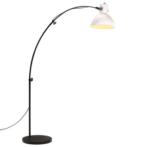 Stehleuchte 25 W Vintage N 150 Cm E27 | Farbe: Weiß
