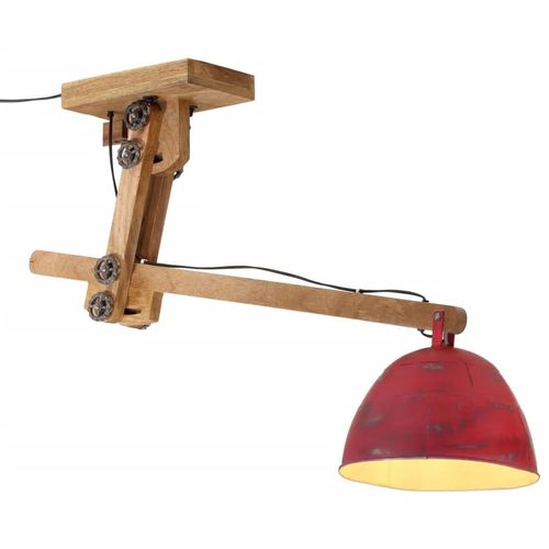 Deckenleuchte 25 W Vintage N 105X30X65-108 Cm E27 | Farbe: Rot