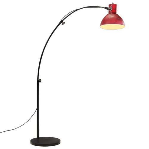 Stehleuchte 25 W Vintage N 150 Cm E27 | Farbe: Rot