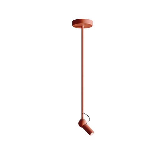 KDLN LED-Deckenleuchte Bird, rot, Ø 11 cm, Metall