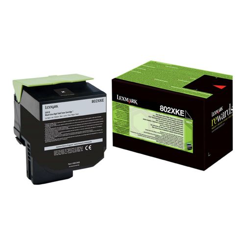 Original Lexmark CX 510 de (80C2XKE / 802XK) Toner Schwarz