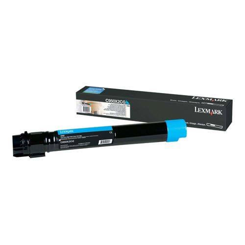 Original Lexmark C950X2CG Toner Cyan