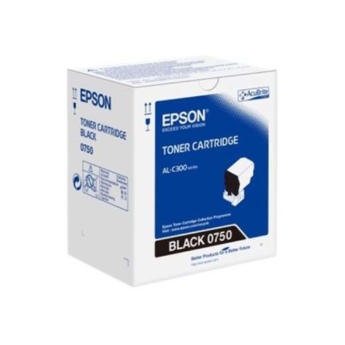 Original Epson Workforce AL-C 300 N (C13S050750 / 0750) Toner Schwarz