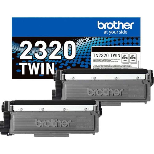 Original Brother DCP-L 2520 DW (TN-2320TWIN) Toner Schwarz