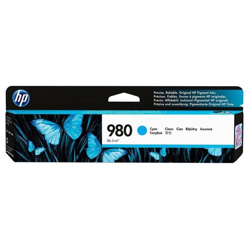 Original HP OfficeJet Enterprise Color X 555 xh (D8J07A / 980) Druckerpatrone Cyan