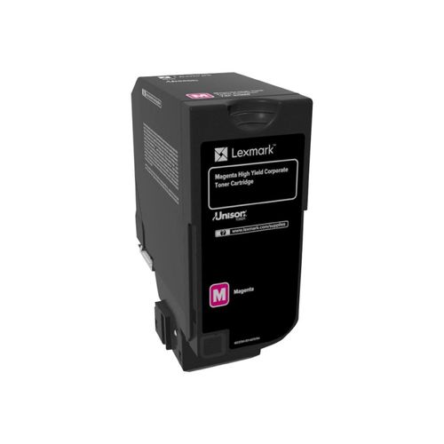 Original Lexmark 74C2HME Toner Magenta