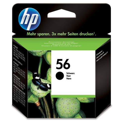 Original HP PSC 2110 (C6656AE / 56) Druckerpatrone Schwarz