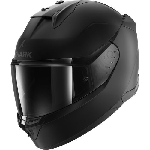 Shark D-skwal 3 Blank Integralhelm Schwarz 2XL Schwarz 2XL