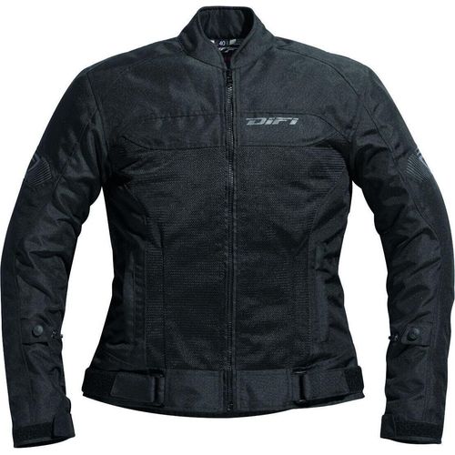 DIFI Ibiza Air Damen Motorrad Textiljacke, schwarz, 38