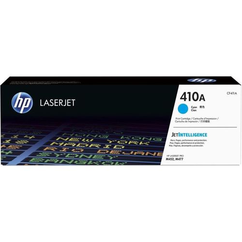 HP Drücken Sie Kassette 410A azurblau Original, CF411A