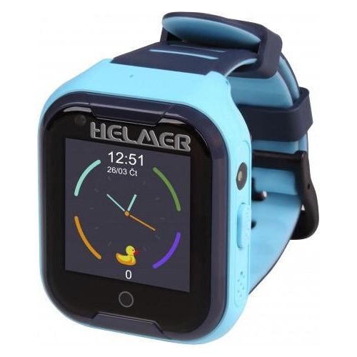 HELMER LK 709 4G, Persönlich, Blau, Wasserfest, 850,900,1800,1900 MHz, IP67, Android, iOS