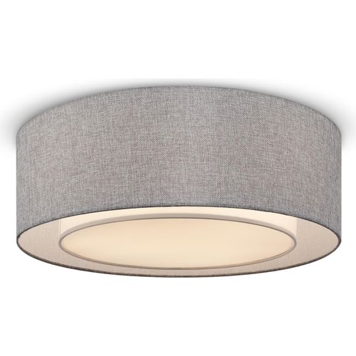 Runde Deckenleuchte Bergamo LED Dimmbar Chrom Grau E27 60W Maytoni