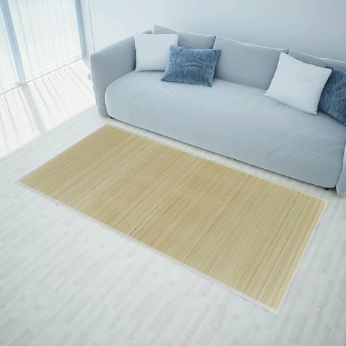 Teppich Bambus Natur | Farbe: Hellbraun | Größe: 160 x 230 cm
