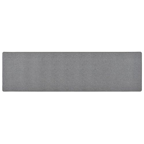 Teppichläufer | Farbe: Dunkelgrau | Größe: 50 x 200 cm