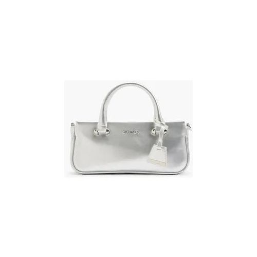 Handtasche - Damen - silber - one size