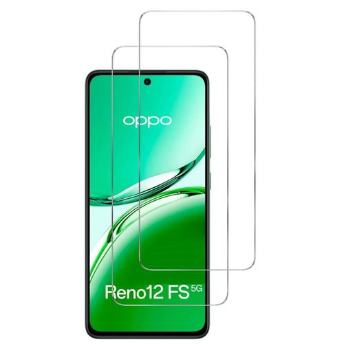 Schutzfolie Oppo Reno 12 FS 5G Gehärtetes Glas - Gehärtetes Glas - Transparent