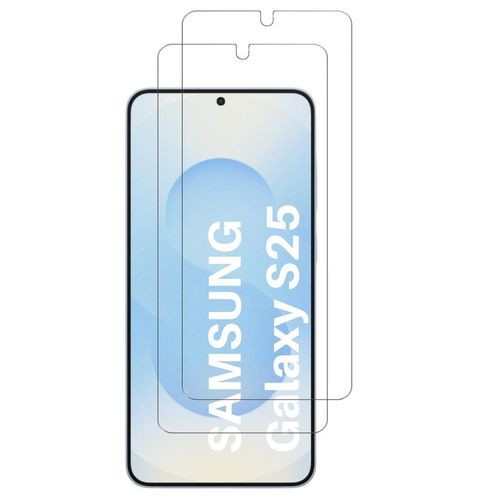 Schutzfolie Samsung Galaxy S25 Gehärtetes Glas - Gehärtetes Glas - Transparent