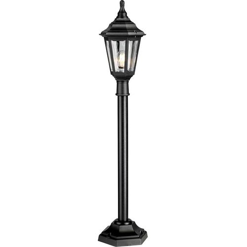 Wegeleuchte Kinsale 1xE27 Polymer, Polycarbonat schwarz H:118cm L:25,5cm B:25,5cm IP44