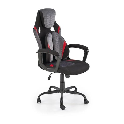 Bürosessel JENSEN schwarz / Esche / orange