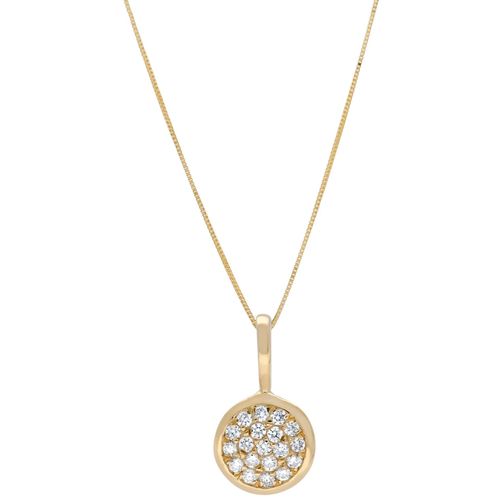 Ketten-Anhänger LADY, gold (gelbgold 585), Schmuckanhänger, Damen, Gelbgold 585
