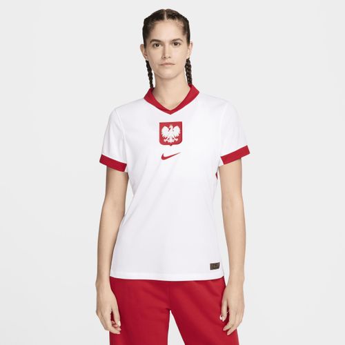 Maillot de foot replica Nike Dri-FIT Pologne 2024/25 Stadium Domicile pour femme - Blanc Image