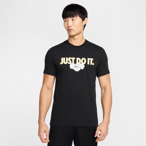 T-shirt de basket Dri-FIT Nike pour homme - Noir Image