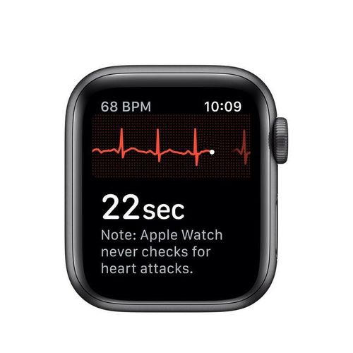 Apple Watch Series 5 (2019) - (Band nicht enthalten) - GPS 44 mm - Space Grau Aluminium
