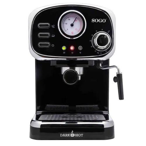 Espressomaschine Sogo CAF-SS-5680 de 1100 W L - Schwarz