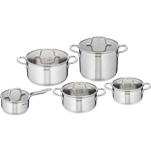 Tefal Kookgerei Tefal Virtuoso Pannenset 10-Delig Rvs