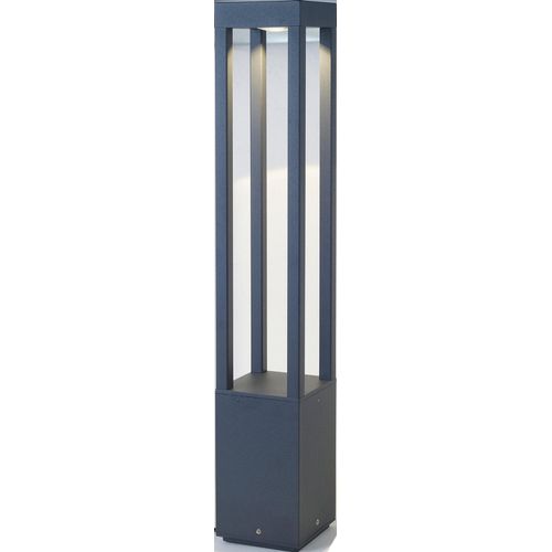 Wegeleuchte AGRA 650 LED 9W 3000K IP55 Aluminium dunkelgrau L:10.8cm H:65cm