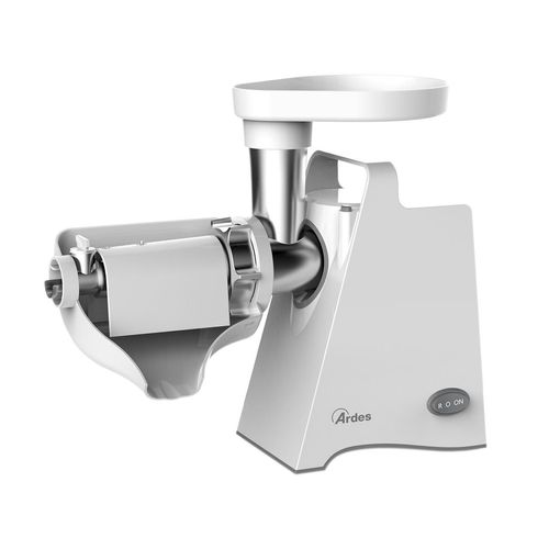 Ardes ARPATRI01 Fleischwolf 300W Silber und Weiß Leistung 1300 kg/min Edelstahl
