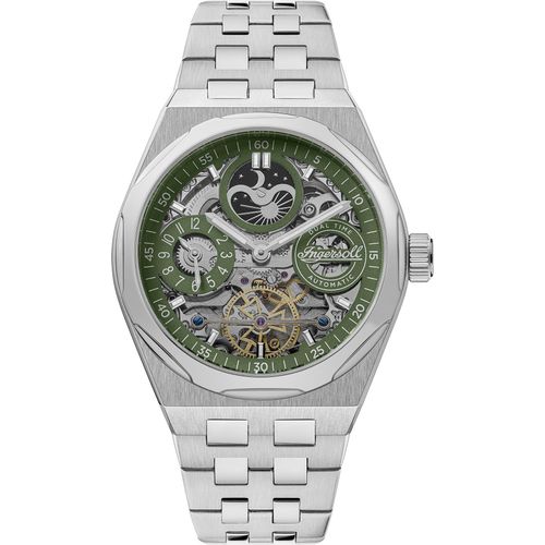 Ingersoll I12905 The Broadway Dual Time Automatik Herrenuhr 43mm