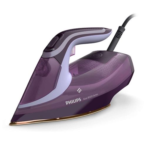 Bügeleisen PHILIPS Serie 8000, 55 g/min, 3000 W, 300 ml, lila