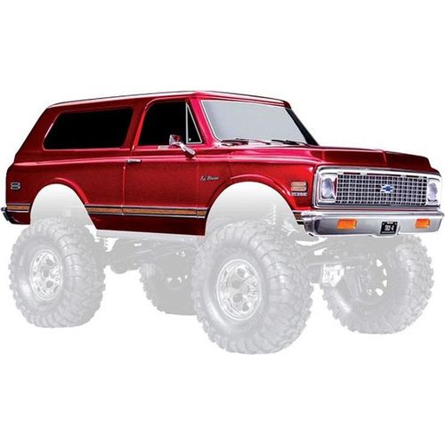 Traxxas Karosserie Chevrolet Blazer 1972 rot komplett TRX-9130-RED