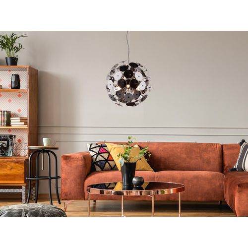 Pendelleuchte DISCALGO Kugel Chrom bedampft Ø 54cm