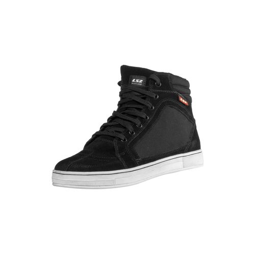 LS2 Doron Motorrad Schuhe, schwarz, 45