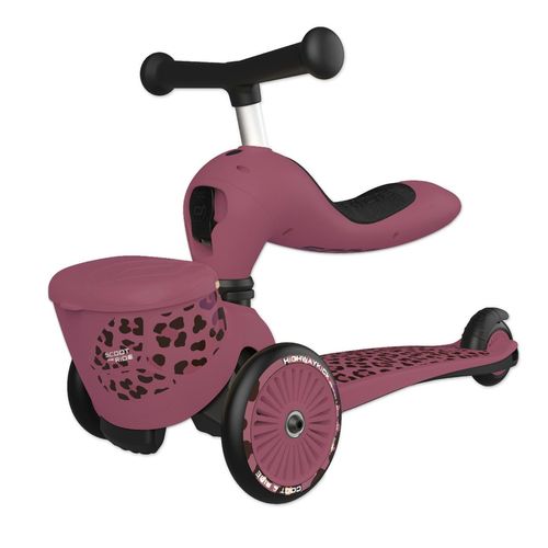 Highwaykick 1 Lifestyle - Lauflernhilfe und Kickboard mit Transportbox: Gold Farbe: Gold