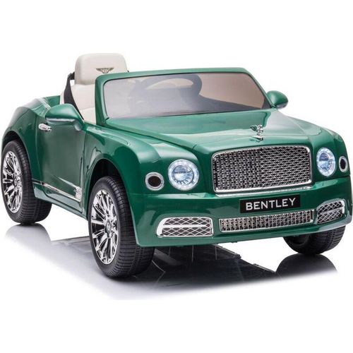 Kinder Elektroauto Bentley Mulsanne grün 2 Motoren+LED+FB+Audio