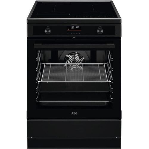 AEG CIB6499APB Standherd mit Induktions-Kochfeld 60 cm/Hob Hood/Pyrolyse – Selbstreinigung