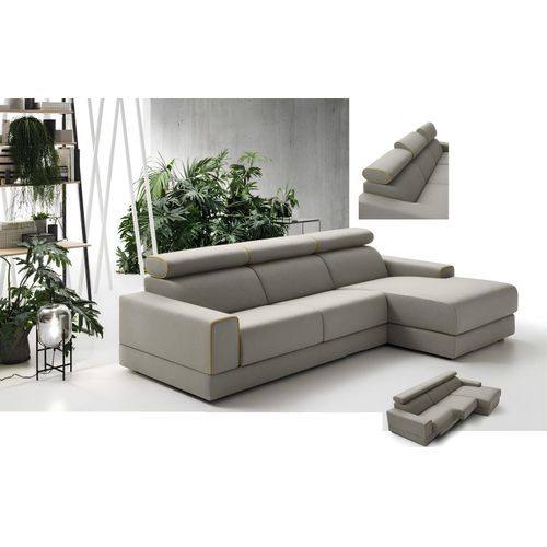 Ladestation Eckcouch Sofa Couch Sofas Couchen Garnitur Möbel Stoff alfitalia Neu