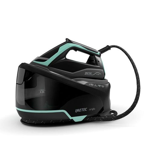 Imetec P1 Wave Bügelsystem, patentierter Sliding Wave Glätter, 2400 W, Dampfhub 300 g, 2,5 L Tank